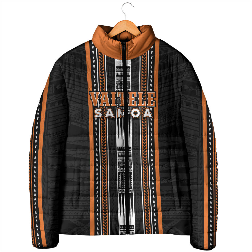 Personalised Vaitele Samoa Padded Jacket Samoan Tribal Pattern LT05 - Polynesian Pride