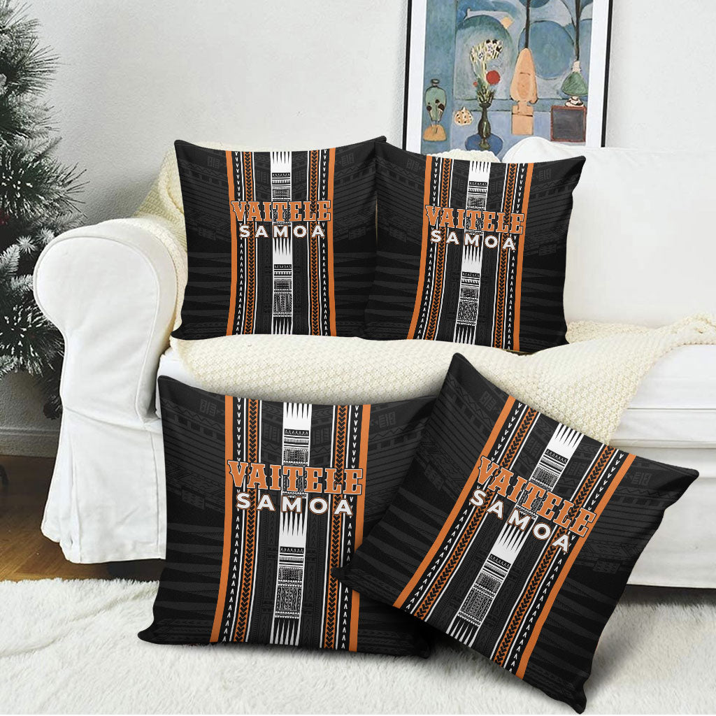 Vaitele Samoa Pillow Cover Samoan Tribal Pattern LT05 - Polynesian Pride