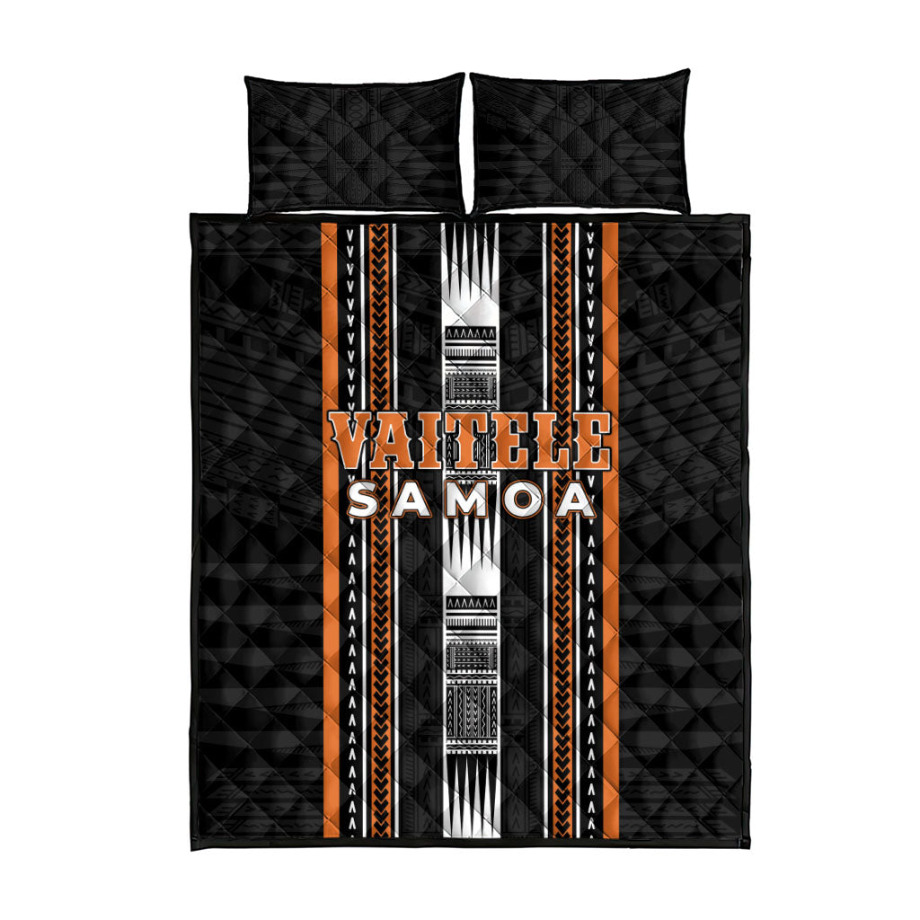 Vaitele Samoa Quilt Bed Set Samoan Tribal Pattern LT05 - Polynesian Pride