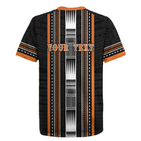Personalised Vaitele Samoa Rugby Jersey Samoan Tribal Pattern LT05 - Polynesian Pride