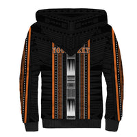 Personalised Vaitele Samoa Sherpa Hoodie Samoan Tribal Pattern