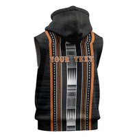 Personalised Vaitele Samoa Sleeveless Zip Hoodie Samoan Tribal Pattern LT05 - Polynesian Pride