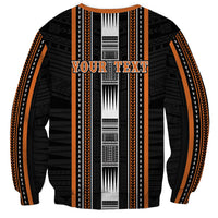 Personalised Vaitele Samoa Sweatshirt Samoan Tribal Pattern LT05 - Polynesian Pride