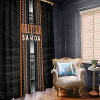 Vaitele Samoa Window Curtain Samoan Tribal Pattern LT05 - Polynesian Pride