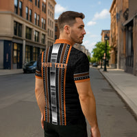 Personalised Vaitele Samoa Zipper Polo Shirt Samoan Tribal Pattern