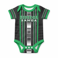Personalised Siusega Samoa Baby Onesie Samoan Tribal Pattern