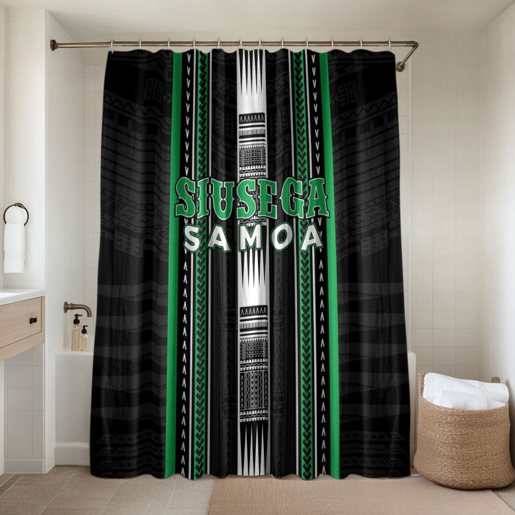 Siusega Samoa Bathroom Set Samoan Tribal Pattern