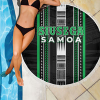 Siusega Samoa Beach Blanket Samoan Tribal Pattern LT05 - Polynesian Pride