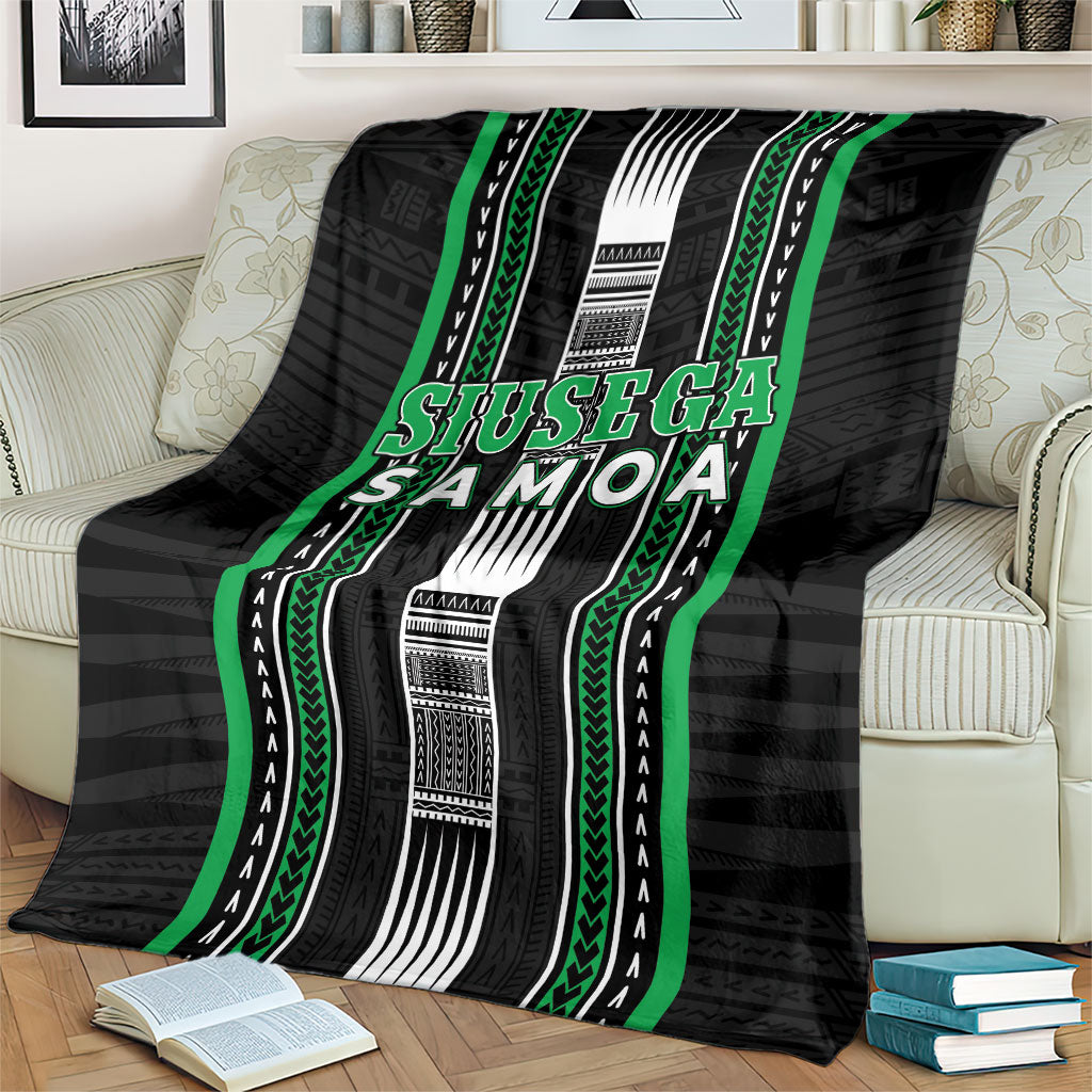 Siusega Samoa Blanket Samoan Tribal Pattern LT05 - Polynesian Pride