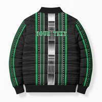 Personalised Siusega Samoa Bomber Puffer Jacket Samoan Tribal Pattern LT05 - Polynesian Pride