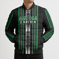 Personalised Siusega Samoa Bomber Puffer Jacket Samoan Tribal Pattern LT05 - Polynesian Pride