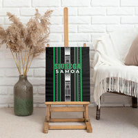 Siusega Samoa Canvas Wall Art Samoan Tribal Pattern LT05 - Polynesian Pride
