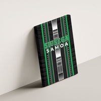 Siusega Samoa Canvas Wall Art Samoan Tribal Pattern LT05 - Polynesian Pride