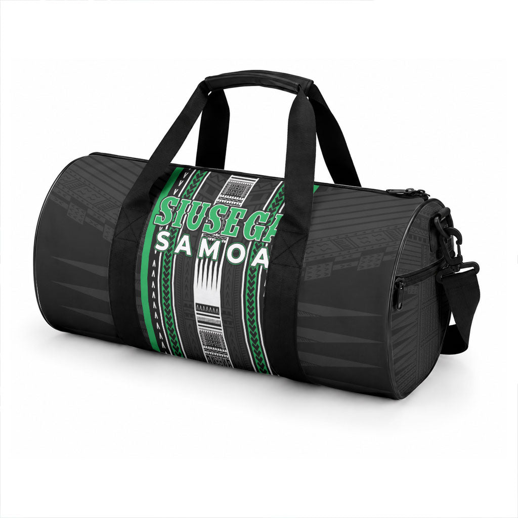 Siusega Samoa Duffle Bag Samoan Tribal Pattern