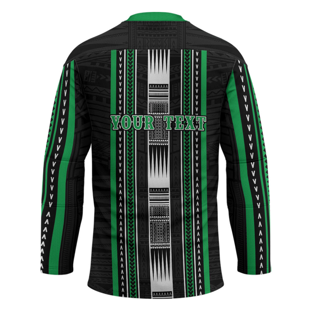 Personalised Siusega Samoa Hockey Jersey Samoan Tribal Pattern LT05 - Polynesian Pride