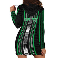 Personalised Siusega Samoa Hoodie Dress Samoan Tribal Pattern