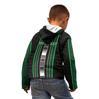 Personalised Siusega Samoa Kid Hoodie Samoan Tribal Pattern