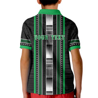 Personalised Siusega Samoa Kid Polo Shirt Samoan Tribal Pattern LT05 - Polynesian Pride