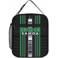 Siusega Samoa Lunch Bag Samoan Tribal Pattern