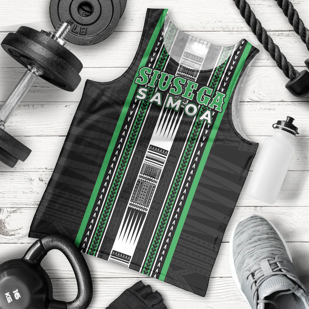 Personalised Siusega Samoa Men Tank Top Samoan Tribal Pattern LT05 - Polynesian Pride