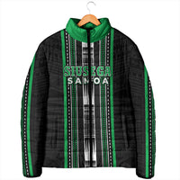 Personalised Siusega Samoa Padded Jacket Samoan Tribal Pattern LT05 - Polynesian Pride
