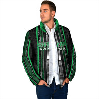 Personalised Siusega Samoa Padded Jacket Samoan Tribal Pattern LT05 - Polynesian Pride