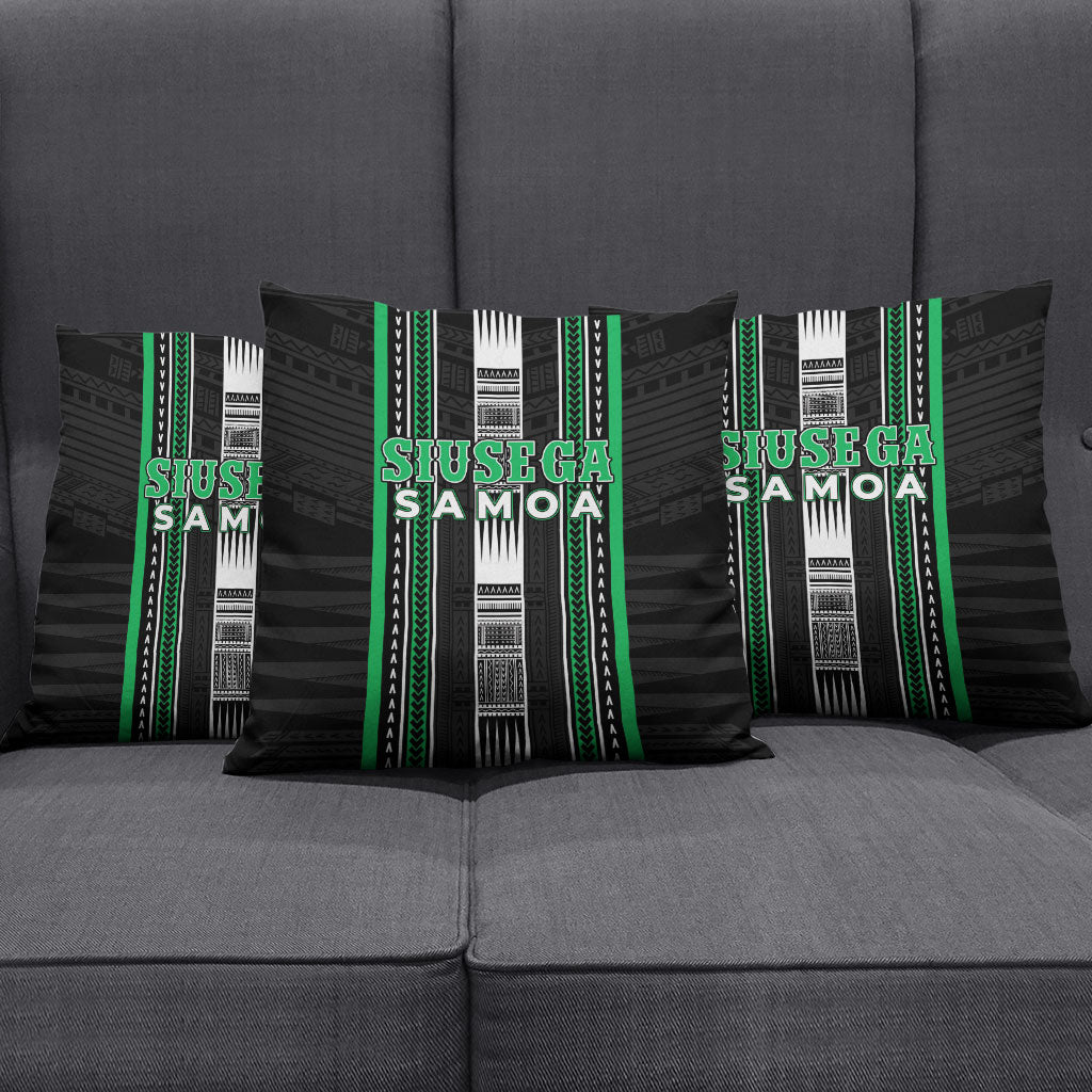 Siusega Samoa Pillow Cover Samoan Tribal Pattern LT05 - Polynesian Pride