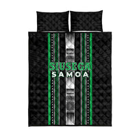 Siusega Samoa Quilt Bed Set Samoan Tribal Pattern LT05 - Polynesian Pride
