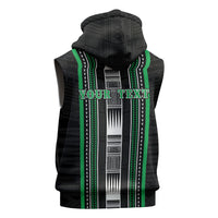 Personalised Siusega Samoa Sleeveless Hoodie Samoan Tribal Pattern LT05 - Polynesian Pride