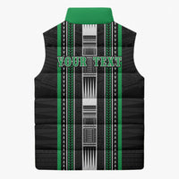 Personalised Siusega Samoa Sleeveless Puffer Jacket Samoan Tribal Pattern LT05 - Polynesian Pride