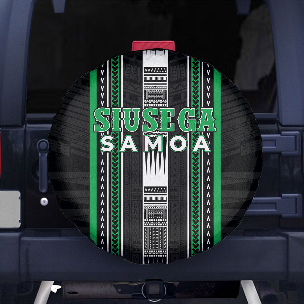 Siusega Samoa Spare Tire Cover Samoan Tribal Pattern