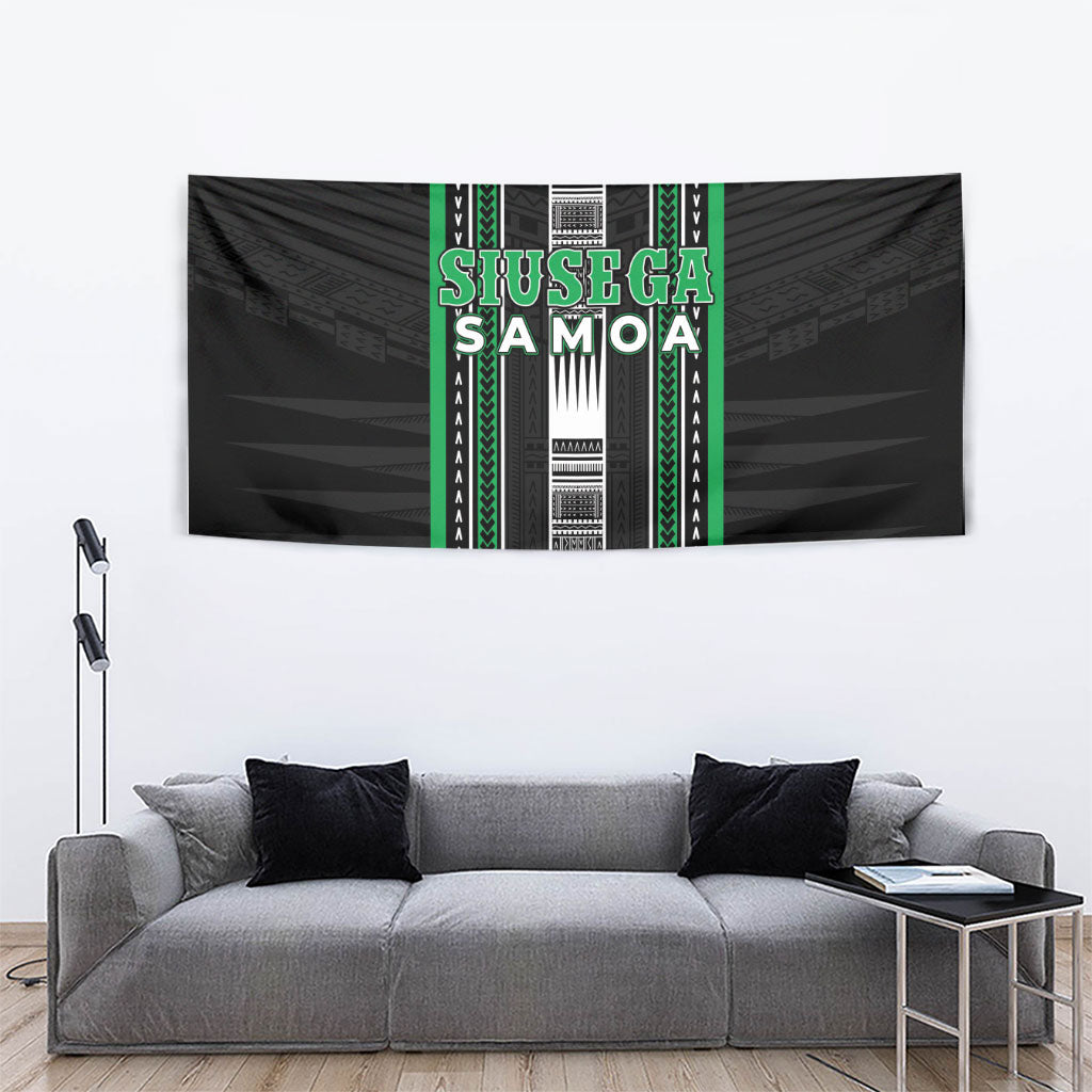 Siusega Samoa Tapestry Samoan Tribal Pattern LT05 - Polynesian Pride
