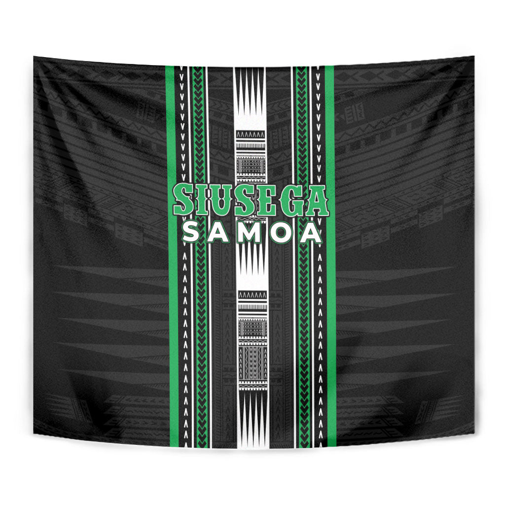 Siusega Samoa Tapestry Samoan Tribal Pattern LT05 - Polynesian Pride