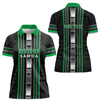 Personalised Siusega Samoa Women Polo Shirt Samoan Tribal Pattern LT05 - Polynesian Pride