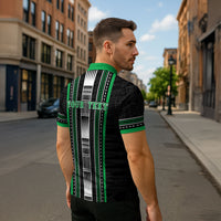 Personalised Siusega Samoa Zipper Polo Shirt Samoan Tribal Pattern LT05 - Polynesian Pride