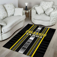 Faleasiu Samoa Area Rug Samoan Tribal Pattern LT05 - Polynesian Pride