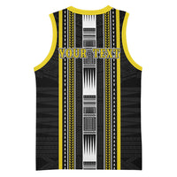 Personalised Faleasiu Samoa Basketball Jersey Samoan Tribal Pattern LT05 - Polynesian Pride