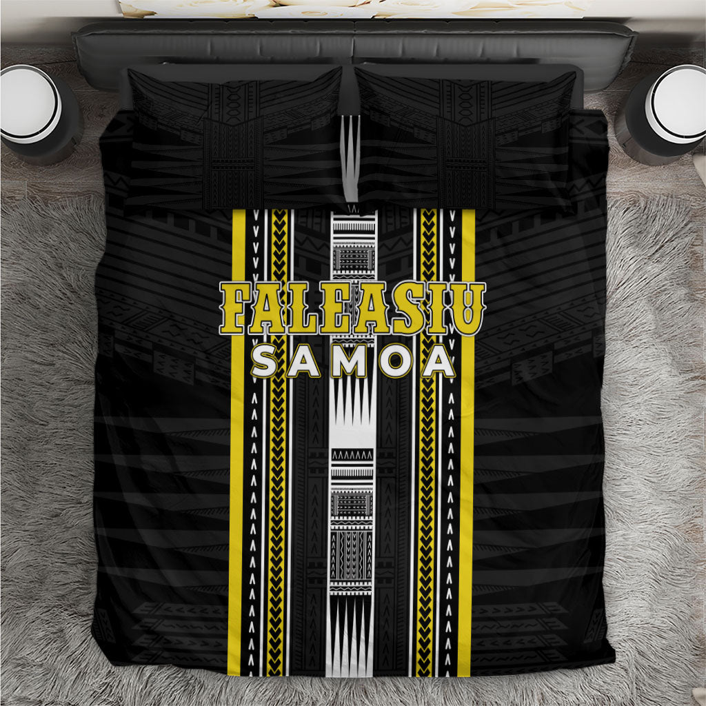 Faleasiu Samoa Bedding Set Samoan Tribal Pattern
