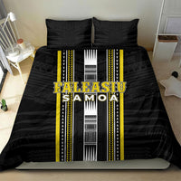 Faleasiu Samoa Bedding Set Samoan Tribal Pattern
