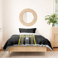 Faleasiu Samoa Bedding Set Samoan Tribal Pattern