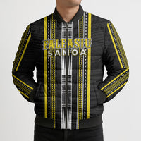 Personalised Faleasiu Samoa Bomber Puffer Jacket Samoan Tribal Pattern LT05 - Polynesian Pride