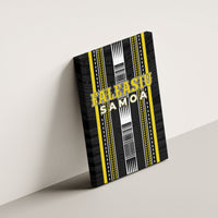 Faleasiu Samoa Canvas Wall Art Samoan Tribal Pattern LT05 - Polynesian Pride