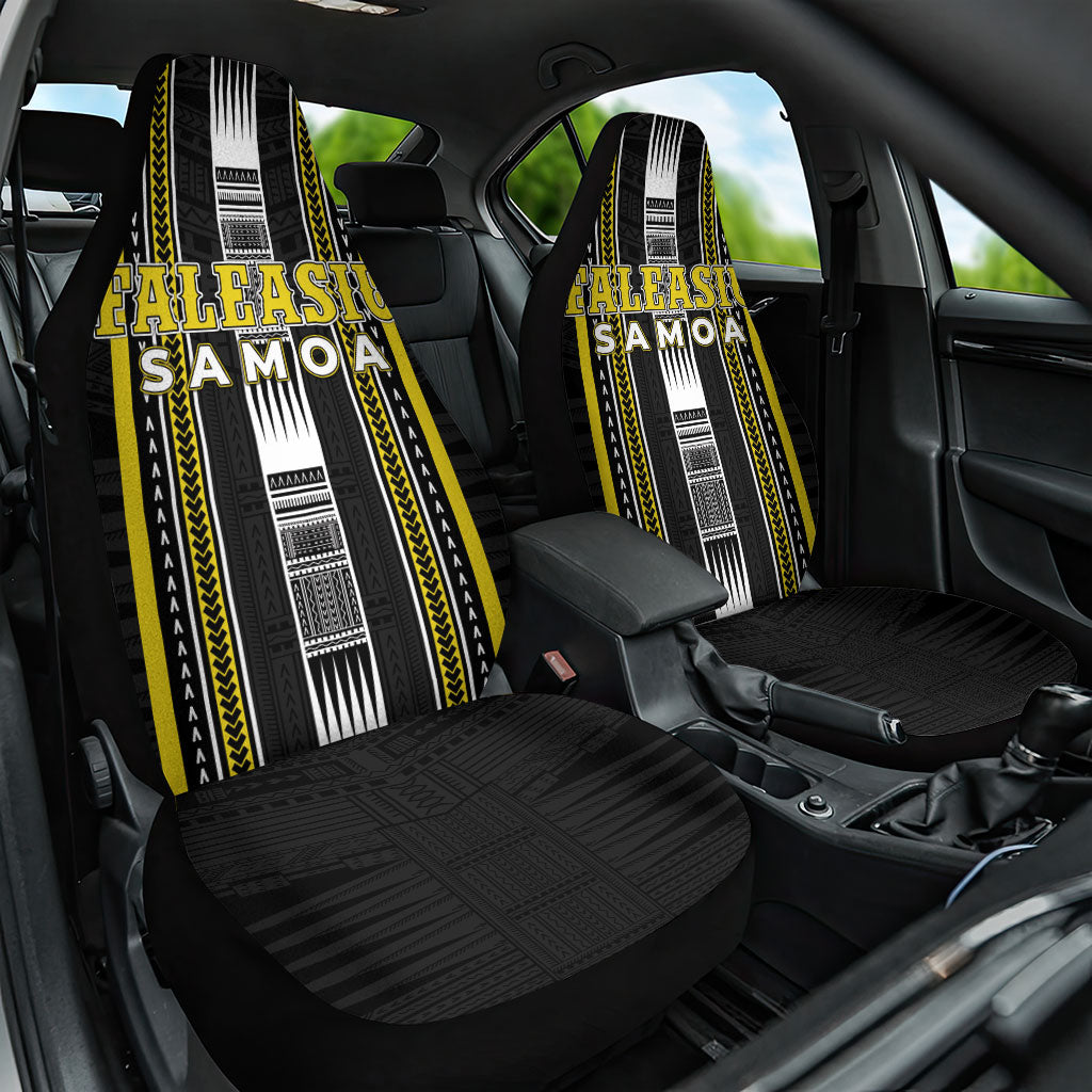 Faleasiu Samoa Car Seat Cover Samoan Tribal Pattern