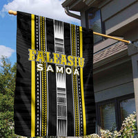 Faleasiu Samoa Garden Flag Samoan Tribal Pattern