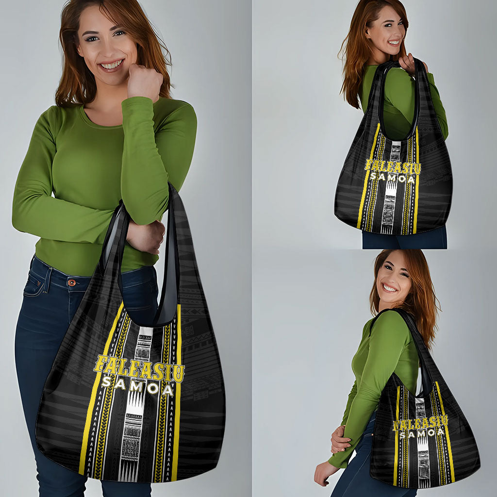 Faleasiu Samoa Grocery Bag Samoan Tribal Pattern LT05 - Polynesian Pride
