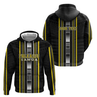 Personalised Faleasiu Samoa Hoodie Samoan Tribal Pattern LT05 - Polynesian Pride