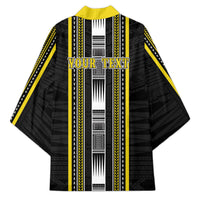 Personalised Faleasiu Samoa Kimono Samoan Tribal Pattern