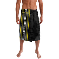 Personalised Faleasiu Samoa Lavalava Samoan Tribal Pattern LT05 Yellow - Polynesian Pride
