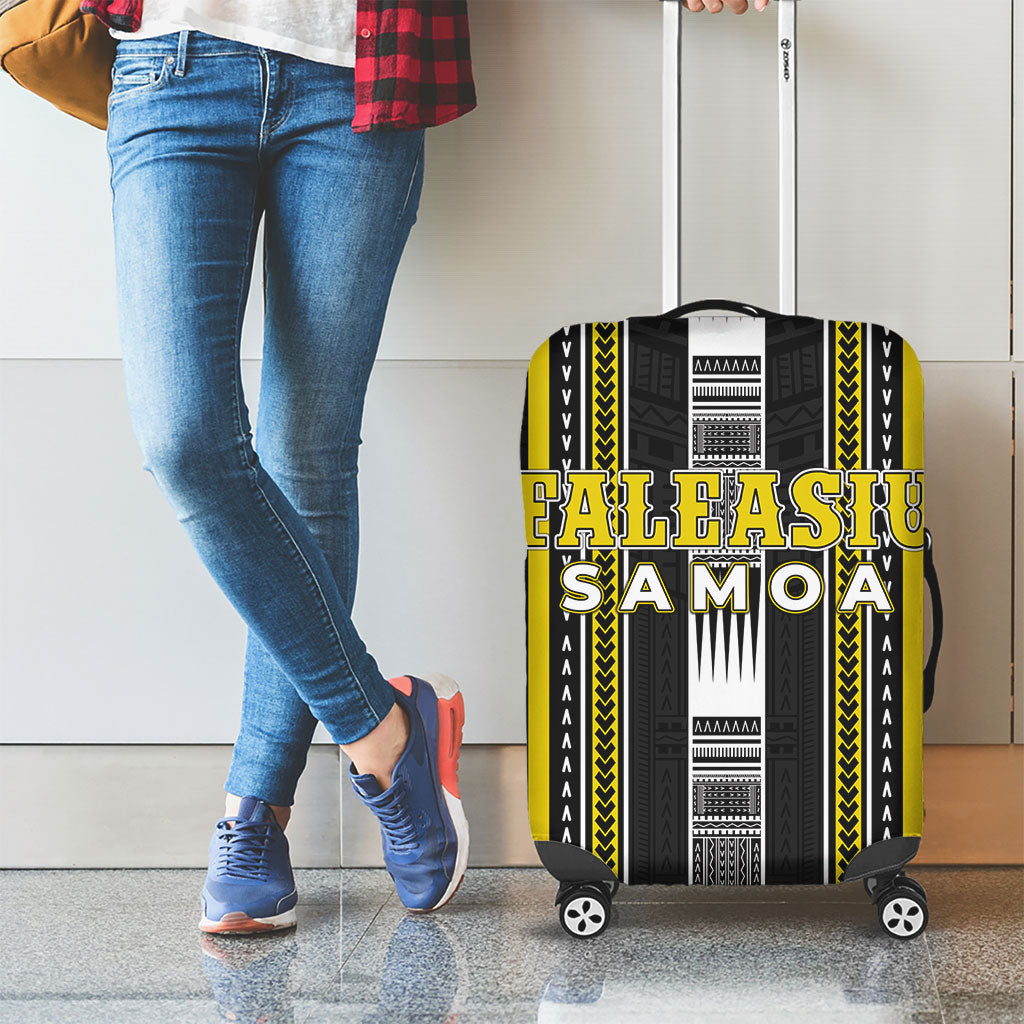Faleasiu Samoa Luggage Cover Samoan Tribal Pattern LT05 - Polynesian Pride