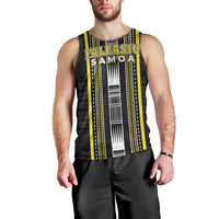 Personalised Faleasiu Samoa Men Tank Top Samoan Tribal Pattern LT05 - Polynesian Pride